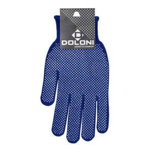 Рукавички робочі DOLONI 4412 сині нейлонові